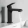 Tay Matt Black Basin Mixer Tap