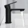 Avill Matt Black Basin Mixer Tap