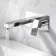 Tamar Chrome Wall Mounted Basin Mixer Tap