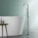 Trent Chrome Freestanding Bath Shower Mixer Tap