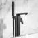 Soar Matt Black Freestanding Bath Shower Mixer Tap