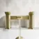 Aire Brushed Brass Bath Filler
