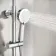 Chrome Round Thermostatic Shower