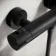 Aran Matt Black Round Thermostatic Bar Shower Set