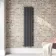 Faro Anthracite Double Flat Panel Vertical Radiator 1600x350mm