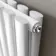 Marbella White Double Oval Panel Radiator 1800x480mm
