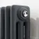 Athens Anthracite Triple Column Horizontal Traditional Radiator 600x1415mm