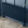 Athens Inky Blue Triple Column Horizontal Traditional Radiator 600x1190mm