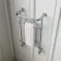 Gibraltar Wall Hung Small White Traditional Heated Towel Radiator (With Overhanging Rail)
