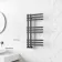 Madrid Anthracite Designer Heated Towel Rail 800x450mm