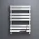Santorini Chrome Flat Panel Heated Towel Rail 800x600mm