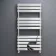 Santorini Chrome Flat Panel Heated Towel Rail 1200x600mm