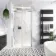 Stockholm Easy Clean 8mm Frameless Sliding Shower Door 1100mm