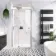 Vienna Easy Clean 8mm Hinged Shower Door 1000mm