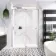 Vienna Easy Clean 8mm Hinged Shower Door 1400mm