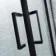 London Matt Black 6mm Corner Entry Shower Enclosure 760x760mm