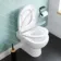 Seattle Soft Close Toilet Seat for Rimless Back To Wall Toilet