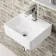 Virginia Square Wall Cloakroom Hung Basin 330mm