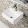 Virginia Square Wall Cloakroom Hung Basin 330mm
