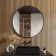 Mollie Black Framed Round Backlit LED Mirror With BLUETOOTH Speaker 800mm