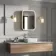 Willow Brushed Brass Illuminated LED Mirror Cabinet 700x500mm