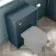 Capri Navy Blue Back To Wall Toilet Unit 600mm