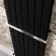 Chrome Towel Hanger 500mm for Double Flat Panel Radiator