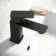 Mersey Matt Black Basin & Bath Mixer Tap Set