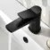 Aire Matt Black Basin & Shower Bath Mixer Tap Set