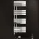 Seville Electric Chrome Designer Flat Panel Heated Towel Rail 1200x450mm