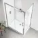 Hamburg Easy Clean 8mm Sliding Shower Enclosure 1200x800mm - Easy Fix Feature