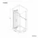 London 6mm Bifold Shower Enclosure 900x760mm