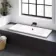 York  1700x750 Round Double Ended Bath