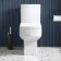 Portland Comfort Height Close Coupled Toilet With Soft Close Seat