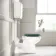 Hudson Traditional Toilet With Low-Level Cistern and Midnight Green Wooden Seat