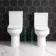 Denver Rimless Comfort Height Close Coupled Toilet With Soft Close Slim Seat