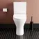 Orlando Rimless Comfort Height Close Coupled Toilet With Soft Close Seat