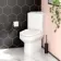 Denver Rimless Fully Back to Wall Close Coupled Corner Toilet With Soft Close Seat
