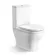 Kansas Traditional Rimless Close Coupled Toilet With Premium Soft Close Seat