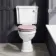 Hudson Traditional Close Coupled Toilet With Cashmere Pink Seat & Pedestal Basin - Single Tap Hole