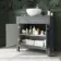Bermuda Dove Grey Vanity With Round Counter Top Basin 800mm
