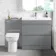 Trent Stone Grey Combination Basin Drawer and Aruba Toilet 1300mm