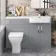 Harper Stone Grey Combination Vanity Basin and Atlanta Toilet 1200mm - Right Handed