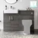 Harper Charcoal Elm Basin Vanity and Back To Wall Toilet Unit 1200mm