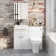 Harper Gloss White Combination Vanity Basin with Marble Top & Atlanta Toilet 1000mm
