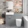 Harper Stone Grey Combination Vanity Basin and Boston Toilet 1200mm