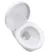 Ohio Gloss White 2-In-1 Combined Wash Basin & Austin Toilet 500mm