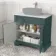 Lucia Midnight Green Cabinet with Marble Top 840mm - Excludes Counter Top Basin