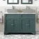 Lucia Midnight Green Cabinet with Marble Top 1200mm - Excludes Counter Top Basins