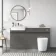 Foster Tungsten Grey Combination Vanity Basin with Marble Top & Boston Toilet 1500mm